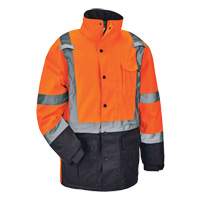 GloWear&reg; 8384 Type R Thermal Parka, High Visibility Orange, Large Rideout Tool & Machine Inc.
