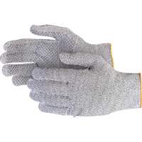 Sure Knit Cut Resistant Composite Gloves, Size 2X-Small, 13 Gauge, Stainless Steel/Dyneema&reg; Shell, ANSI/ISEA 105 Level 4/ASTM ANSI Level A5 Rideout Tool & Machine Inc.
