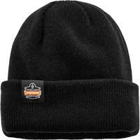 N-Ferno&reg; Zippered Rib Knit Beanie Hat, One Size, Black Rideout Tool & Machine Inc.