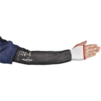 HyFlex&reg; 11-281 Series Wide Cut Resistant Sleeve with Thumbhole, Intercept, 22", ASTM ANSI Level A4, Grey Rideout Tool & Machine Inc.