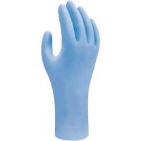 Biodegradable Disposable Gloves, X-Small, Nitrile, 2.5-mil, Powder-Free, Blue Rideout Tool & Machine Inc.