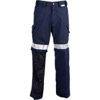 All-Season High Visibility Ventilated Pants, Poly-Cotton, 26, Navy Blue Rideout Tool & Machine Inc.