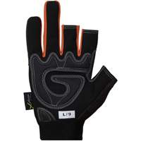 Clutch Gear&reg; Open-Finger Framers Gloves, Synthetic Palm, Size Small Rideout Tool & Machine Inc.