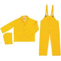 Ensemble imperm&eacute;able de s&eacute;rie classique, Polyester/PVC, Grand, Jaune Rideout Tool & Machine Inc.
