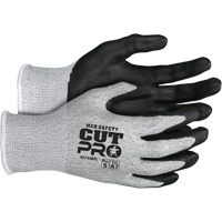 Gants r&eacute;sistant aux coupes Safety Cut Pro, Taille Grand, Calibre 13, Rev&ecirc;tement Bipolym&egrave;re, Enveloppe en PEHP, ASTM ANSI niveau A7 Rideout Tool & Machine Inc.