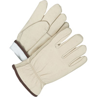 Gants pour conducteur/cordeur, 10, Paume en Cuir fleur de vache, Thinsulate Rideout Tool & Machine Inc.