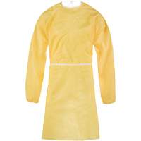 ChemMax&reg; 1 Gown, One Size, Yellow, Polyethylene/Polypropylene Rideout Tool & Machine Inc.