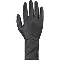 Gants jetables KeepKleen, Grand, Nitrile, 8 mils, Sans poudre, Noir Rideout Tool & Machine Inc.
