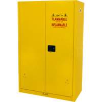 Flammable Storage Cabinet, 45 gal., 2 Door, 43" W x 65" H x 18" D Rideout Tool & Machine Inc.