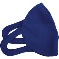Masque réutilisable à trois couches, Polyester, Bleu royal SGU508 | Rideout Tool & Machine Inc.