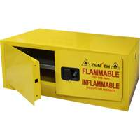 Flammable Storage Cabinet, 12 gal., 2 Door, 43" W x 18" H x 18" D SGU585 | Rideout Tool & Machine Inc.