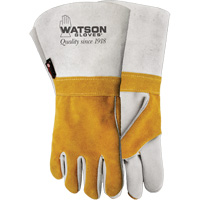Gants de soudeur Wopper, Cuir de vache refendu, Taille 10 Rideout Tool & Machine Inc.