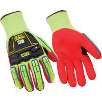 085 Cut-Resistant Gloves, Size Small/8, 13 Gauge, Nitrile Coated, HPPE Shell, ASTM ANSI Level A6 Rideout Tool & Machine Inc.