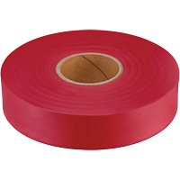 Empire Flagging Tape, 1" W x 600' L, Fluorescent Red Rideout Tool & Machine Inc.