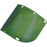 Dynamic Formed Faceshield, Polycarbonate, Green Tint Rideout Tool & Machine Inc.