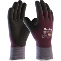 ATG MaxiDry&reg; Zero Coated Gloves with Thermal Lining, Small, Foam Nitrile Coating, 15 Gauge, Nylon/Spandex Shell Rideout Tool & Machine Inc.