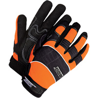X-Site™ Hi-Viz Mechanic's Gloves, Synthetic Palm, Size Small SGW588 | Rideout Tool & Machine Inc.