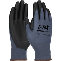 G-Tek&reg; NeoFoam&reg; Seamless Knit Coated Gloves, X-Small, Polyurethane Coating, 15 Gauge, Nylon Shell Rideout Tool & Machine Inc.