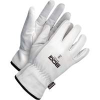 Classic Puncture Resistant Driver Gloves, Large, Grain Goatskin Palm, Thinsulate Inner Lining Rideout Tool & Machine Inc.