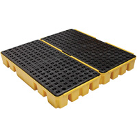 Low Profile Spill Pallet, 51 US gal. Spill Capacity, 49" x 48" x 6.5" Rideout Tool & Machine Inc.