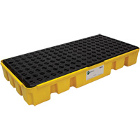 Low Profile Spill Pallet, 25.5 US gal. Spill Capacity, 49" x 24" x 6.5" Rideout Tool & Machine Inc.