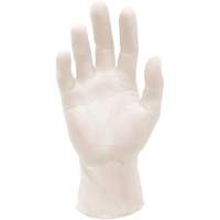 Pure-Touch<sup>®</sup> Synthetic Stretch Examination Glove, Small, Vinyl, 5-mil, Powder-Free, White, Class 2 SGX561 | Rideout Tool & Machine Inc.