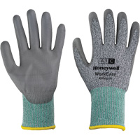 WorkEasy Cut Protective Gloves, Size 6/X-Small, 13 Gauge, Polyurethane Coated, HPPE/Glass Fibre Shell, ASTM ANSI Level A3/EN 388 Level C Rideout Tool & Machine Inc.