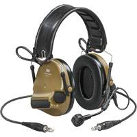 Peltor™ ComTac™ VI NIB Dual Lead Headset with Arc, Headband Style, 23 dB SGY125 | Rideout Tool & Machine Inc.