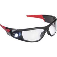 SPG400 Rechargeable Inspection Beam Safety Glasses, Clear Lens, ANSI Z87+ SGY427 | Rideout Tool & Machine Inc.