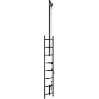 Lad-Saf™ Cable Vertical Safety System Climb Extension Bracketry, Galvanized Steel SGY442 | Rideout Tool & Machine Inc.