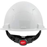 Casque de s&eacute;curit&eacute; &agrave; bordure avant, R&eacute;pond aux normes CSA type 1, Suspension Rochet, Ventil&eacute; Rideout Tool & Machine Inc.