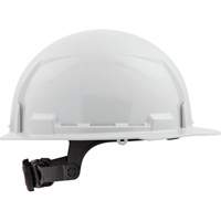 Casque de s&eacute;curit&eacute; &agrave; bordure avant, R&eacute;pond aux normes CSA type 1, Suspension Rochet, Non ventil&eacute; Rideout Tool & Machine Inc.