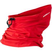 Workskin Neck Gaiter, Red, Polyester Rideout Tool & Machine Inc.