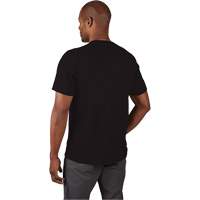 Hybrid Work Tee Shirt, Men's, Small, Black Rideout Tool & Machine Inc.