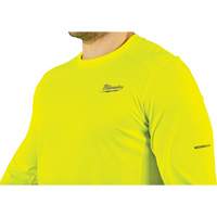 Workskin Lightweight High Visibility Shirt, Men's, Small, Yellow Rideout Tool & Machine Inc.