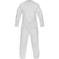 CleanMax&reg; Clean Manufactured Non-Sterile Coverall, Medium, White, Microporous Rideout Tool & Machine Inc.