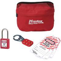 Trousse de cadenassage personnalis&eacute;e avec cadenas en thermoplastique Zenex, 6 composants compris Rideout Tool & Machine Inc.