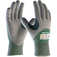 ATG MaxiCut&reg; Engineered Yarn Cut Resistant Gloves, Size Large, 15 Gauge, Nitrile Coated, Engineered Yarn Shell, ASTM ANSI Level A2/EN 388 Level 3/EN 388 Level B Rideout Tool & Machine Inc.