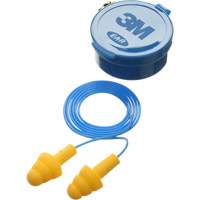 Bouchons d'oreilles pr&eacute;moul&eacute;s E-A-R Ultrafit, Avec cordon, Paire - Boîtier en plastique, 25 dB NRR, Taille unique Rideout Tool & Machine Inc.