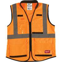 Veste de s&eacute;curit&eacute; haute performance, Orange haute visibilit&eacute;, 4T-Grand/5T-Grand Rideout Tool & Machine Inc.