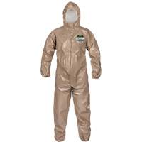Coveralls, ChemMax™ 4 Plus, Large, Brown SHA216 | Rideout Tool & Machine Inc.
