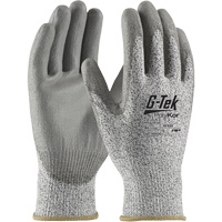 G-Tek&reg; PolyKor&reg; Cut-Resistant Glove, Size X-Small, 13 Gauge, Polyurethane Coated, Engineered Yarn Shell, ANSI/ISEA 105 Level 3 Rideout Tool & Machine Inc.