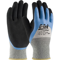G-Tek&reg; PolyKor&reg; Insulated Cut-Resistant Glove, Size Small, 13 Gauge, Rubber Latex Coated, Engineered Yarn Shell, ANSI/ISEA 105 Level 3 Rideout Tool & Machine Inc.
