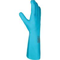 Flextril Chemical Gloves, Size 7, 12.5" L, Nitrile, Nylon Inner Lining Rideout Tool & Machine Inc.