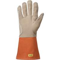 Gants de soudage TIG, Cuir fleur de daim, Taille Moyen Rideout Tool & Machine Inc.
