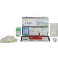 First Aid Kit, CSA Type 2 Low-Risk Environment, Metal Box SHA802 | Rideout Tool & Machine Inc.