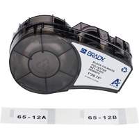 Harsh Environment Multi-Purpose Labels with Ribbon, Black Rideout Tool & Machine Inc.