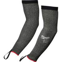 Manches de protection, Poly&eacute;thyl&egrave;ne, 16", ANSI/ISEA 105 niveau 5/EN 388 niveau E, Gris Rideout Tool & Machine Inc.