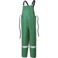 CA-43<sup>®</sup> FR Chemical- & Acid-Resistant Safety Bib Pants, Small, Green SHB227 | Rideout Tool & Machine Inc.