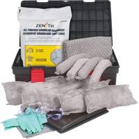Trousses contre les d&eacute;versements dans une boîte &agrave; outils, Universel, Bac, Absorbance de 31 gal. US Rideout Tool & Machine Inc.